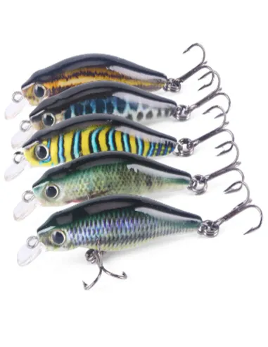 Kolpo Artificial Minnow 4.5 cm 2.6 g – Ultra Light Spinning Lure for Trout, Perch and Small Predators