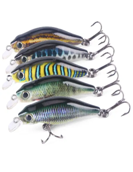 Kolpo Artificial Minnow 4.5 cm 2.6 g – Ultra Light Spinning Lure for Trout, Perch and Small Predators