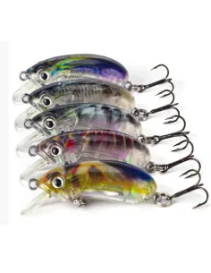 Kolpo Artificial Minnow 5 cm 7 g – Realistic Spinning Lure for Trout, Perch and Predators