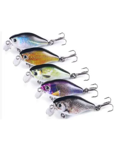 Kolpo Artificial Minnow 4.5 cm 4.2 g – Ultra Light Spinning Lure for Trout, Perch and Small Predators