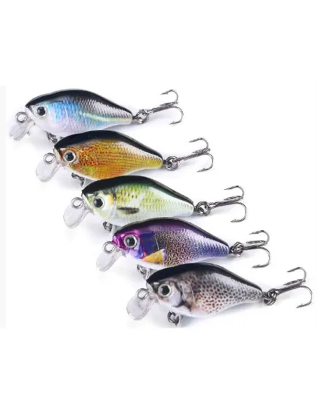 Kolpo Artificial Minnow 4.5 cm 4.2 g – Ultra Light Spinning Lure for Trout, Perch and Small Predators