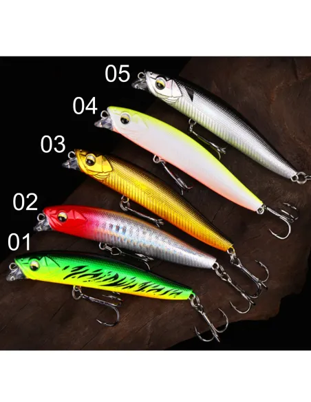 Kolpo Artificial Minnow 7 cm 10 g – Realistic Spinning Lure for Trout, Perch and Medium Predators