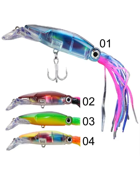 Kolpo Artificial Towable Lure 14 cm 5.8 g – Sea Lure for Groupers and Amberjacks, High Attraction and Precision