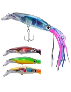 Kolpo Artificial Towable Lure 14 cm 5.8 g – Sea Lure for Groupers and Amberjacks, High Attraction and Precision