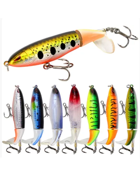 Kolpo Artificial Bait Minnow Soft Tail 9 cm 13 g – High Oscillation, 8 Colors