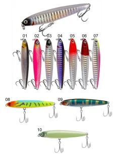 Kolpo Artificiale Minnow Spinning 14 g Corpo Slim con Doppia Ancoretta – Long Casting Hard Bait 2