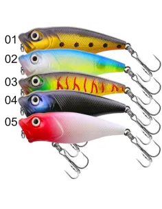 Kolpo Popper 7 cm 8,5 g – Top Water Spinning con 2 Ancorette Super Cut 2