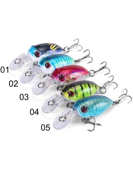 Kolpo Artificial Spinning 4 cm 5.9 g – Hard Bait for Trout Asp Chub Black Bass