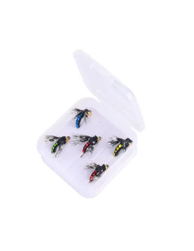 Kolpo Floating Fly Fishing Flies – Set of 5 Dry Flies | Trout Fly Fishing
