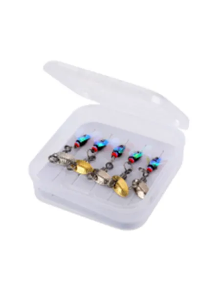 Kolpo Artificial Spinning Bait – Realistic Fly Imitation for Trout in Lake, Stream and River – 5pcs