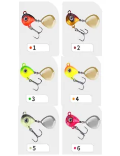 Kolpo Micro Jig Tadpole 7g with Spade and Treble Hook – Vertical and Spinning Lure