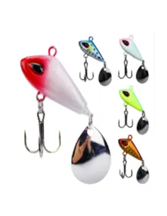 Kolpo Metal Jig 12g with Spade and Treble Hook – Artificial Bait for Spinning and Vertical Jigging