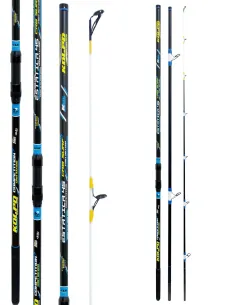 Kolpo Estatica 450 – Surfcasting rod 4.50 m, 3 sections, 100/200 g action, high performance sea