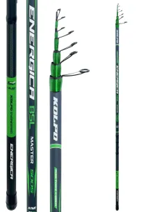 Kolpo Energica BSL – 4m/5m Carbon Bolognese Rod, K-SIC Guides, Lightweight and High-Performance