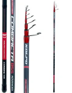 Kolpo Combacta BSS – 4m/5m Carbon Bolognese Rod, 40g Action, K-SIC Guides, Sea Resistant
