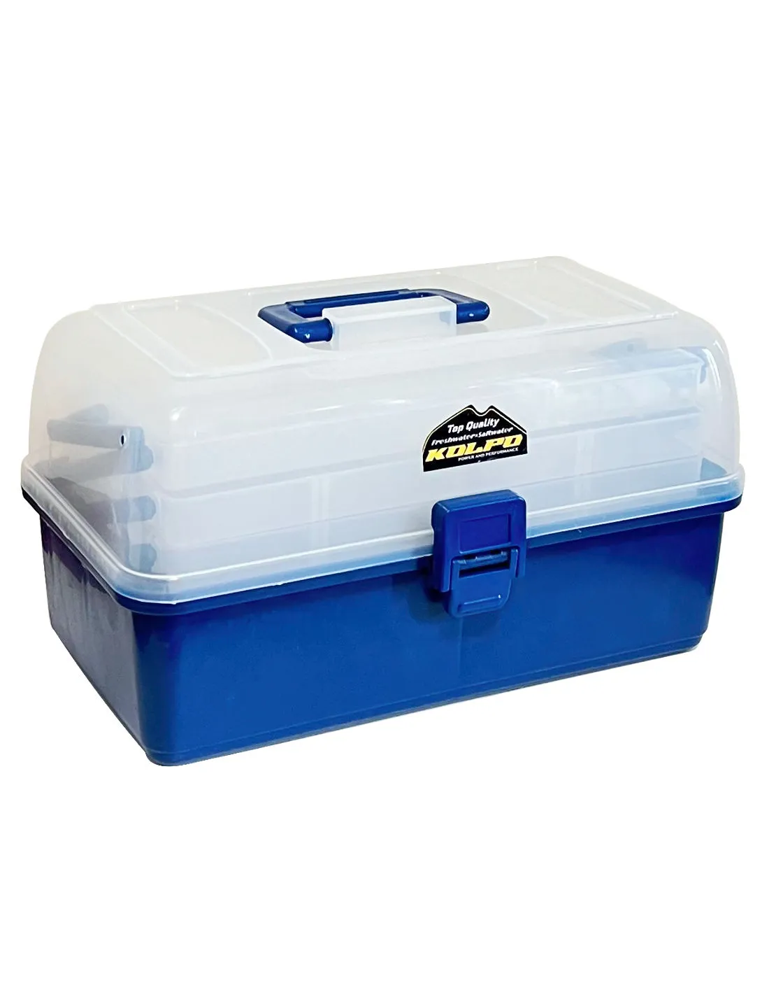 Loop Tackle Case Kolpo 3-Tier Tackle Case – Compact and Durable Organizer for Sport Fishing