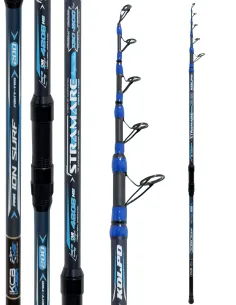 Kolpo Stramare 4.20 m – Telescopic Surfcasting Rod 130/200g High Modulus Carbon with Sensitive Hybrid Tip