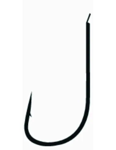 Kolpo Brutale 80431H Black Nickel Fishing Hooks with Spade – Forged with Barb, 0.5 mm Wire, High Strength