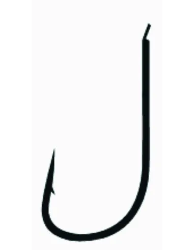 Kolpo Brutale 80403H Fishing Hooks with Black Nickel Spade, Forged, 0.5 mm Wire, Barb - 20 Pieces