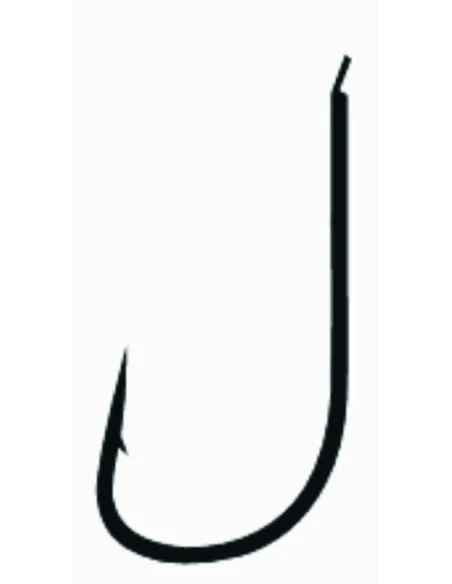 Kolpo Brutale 80403H Fishing Hooks with Black Nickel Spade, Forged, 0.5 mm Wire, Barb - 20 Pieces