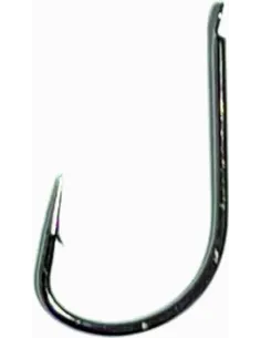 Kolpo Brutale 80603H Black Nickel Fishing Hooks with Forged Spade 0.8 mm Wire with Barb – 20 Pieces