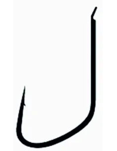 Kolpo Brutale 81412H Black Nickel Forged Fishing Hooks with Spade and Barb, 1.0 mm Wire – Pack of 20