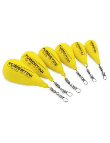 Tubertini VLP Pear Leads with Double Swivel and Snap Hook – 2-Piece Pack