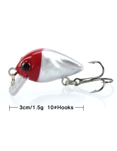 Mini Minnow Troutkiller Kolpo 1.5g Artificial Trout Area for Lake River Stream Trout