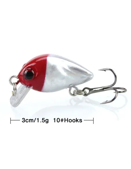 Mini Minnow Troutkiller Kolpo 1.5g Artificial Trout Area for Lake River Stream Trout