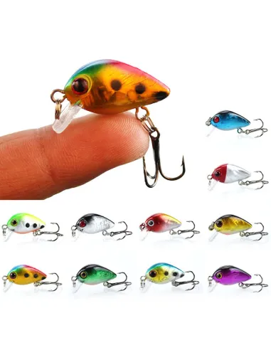 Mini Minnow Troutkiller Kolpo 1.5g Artificial Trout Area for Lake River Stream Trout
