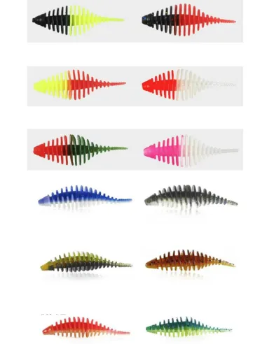 Triops 3.5cm 0.6g Kolpo Soft Lure – Soft Baits for Area Trout and Small Predators (5 pcs)