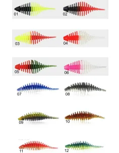 Artificial Soft Triops 5cm 1.5g Head – Soft Bait Trout Predator Area (5 pcs) 2