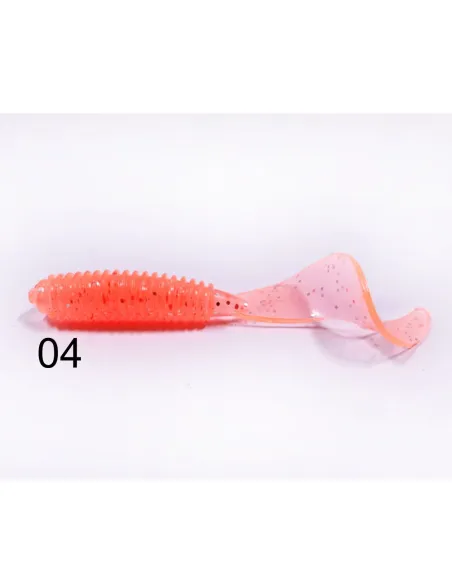 Kolpo Soft Sickle 6cm 2g – Super Attractant Soft Bait for Sea, Lake, River Predators (10 pcs)