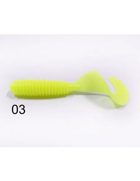 Kolpo Soft Sickle 6cm 2g – Super Attractant Soft Bait for Sea, Lake, River Predators (10 pcs)
