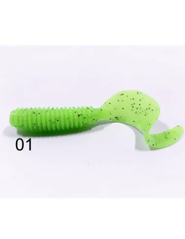 Kolpo Soft Sickle 6cm 2g – Super Attractant Soft Bait for Sea, Lake, River Predators (10 pcs)