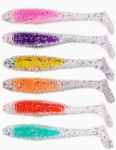 Artificiale Gommato 7.5cm 3.5g Kolpo – Soft Bait Spinning  (3 pz)