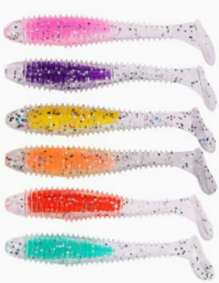 Artificiale Gommato 7.5cm 3.5g Kolpo – Soft Bait Spinning  (3 pz)