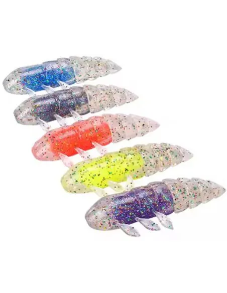Vespa Gommata Kolpo 5.5cm 4.6g Spinning Lake River Soft Bait Lures 3pcs