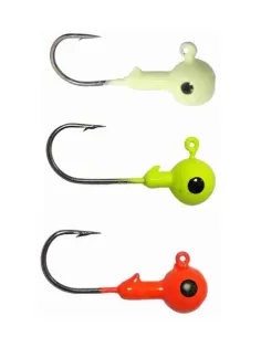 Kolpo 3.5g Jig Head Hook for Rubber Lures Spinning Sea Lake River 5pcs