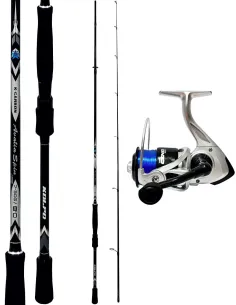 Kolpo Avalia Spin 2.10 m 10–40 g Spinning Kit + Genio Reel with Line – Powerful and Balanced Combo