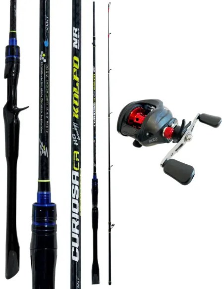 Kolpo Curiosa CA 2.10 m 7–50 g Baitcasting Kit + KDue 7.2:1 – Precision and Speed