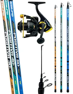 Combo Bolognese Power Fiber 3 m / 4 m / 5 m + Kolpo Most 4+1 BB – Robust, Versatile and Ready to Use
