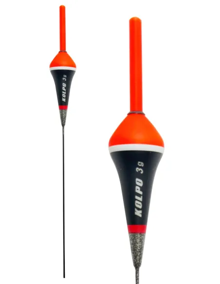 Kolpo Launch Floating Elongated Sphere with Po1.9 Red Antenna High Visibility Sea River Lake
