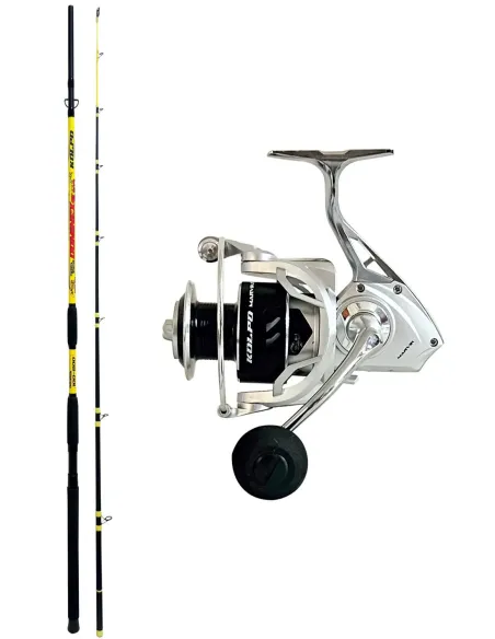 Combo Kolpo Dominex 3.30 m 100–500 g + Marvik – Extreme Power for Catfish and Sturgeon