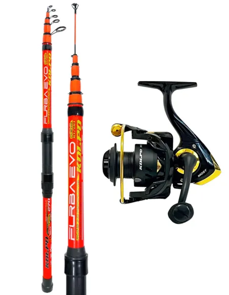 Combo Kolpo Furba Evo 2.70 m 10–80 g + Most – All-rounder for Every Fishing