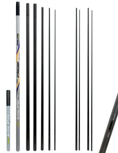 Kolpo Stracarp Roubaisienne 7m – Complete Pack for Carp Fishing with Tips and Case