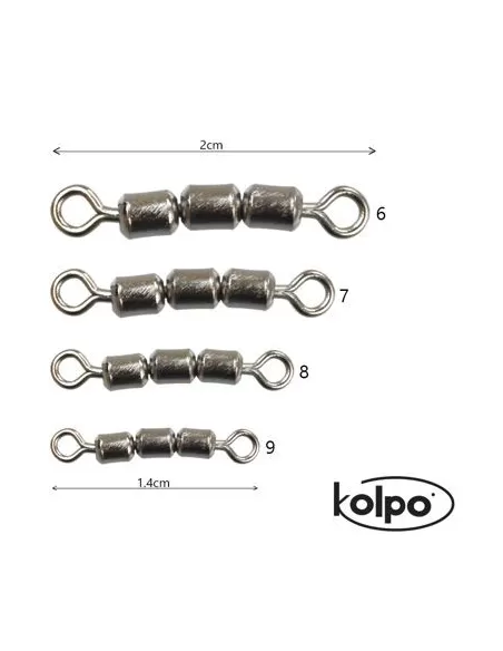 Girella Pesca Tripla Rolling 12 pz
