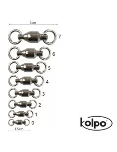 Extremely robust bearing swivel Kolpo 2