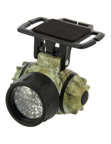Lampada Frontale Pesca Notturna 19 Led Camo