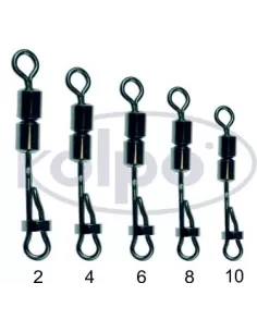 Fishing swivels Kolpo Hight Speed Side Rolling Swivels 6 PCs 2